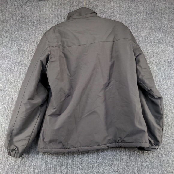 Moerdeng Men's Windbreaker Jacket Black Large Long Sleeve Waterproof Breathable - Picture 6 of 14